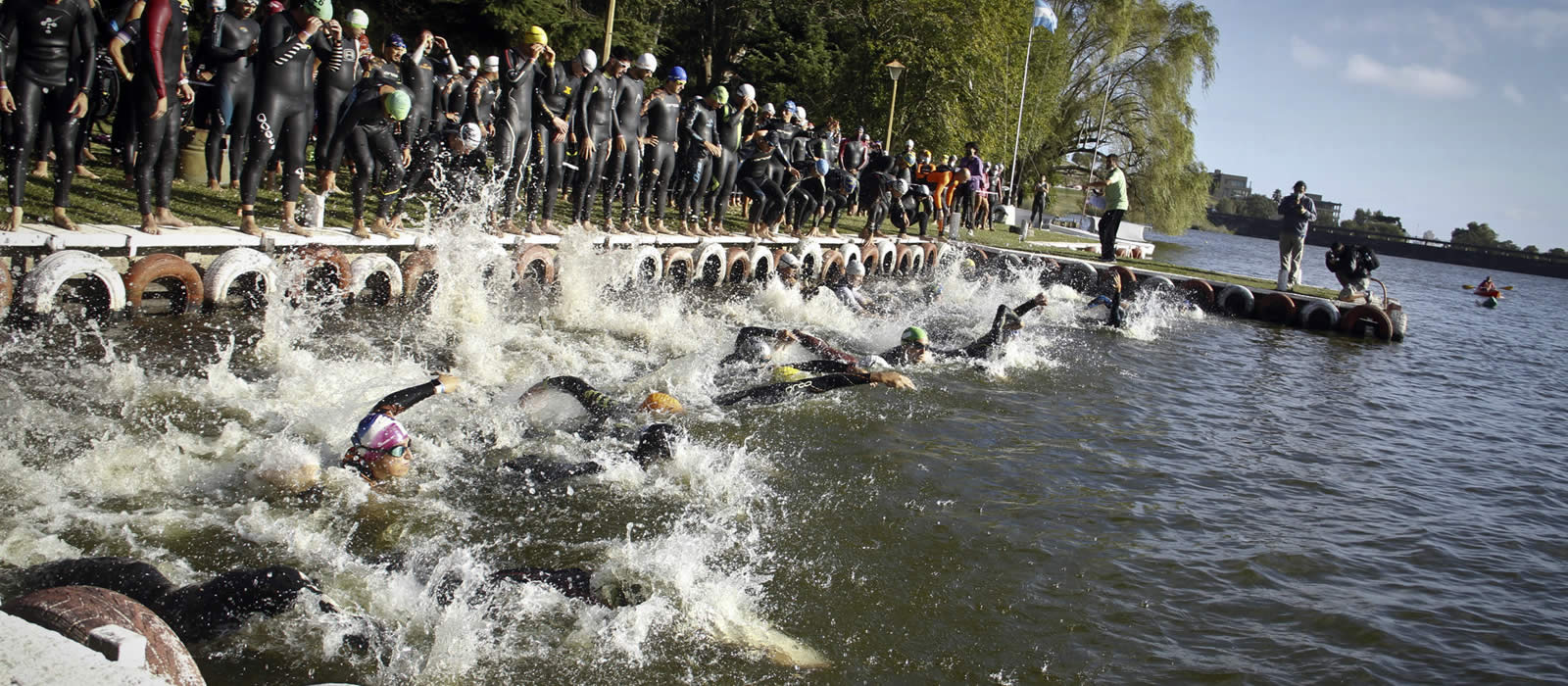 Largada Triatlon Tandil