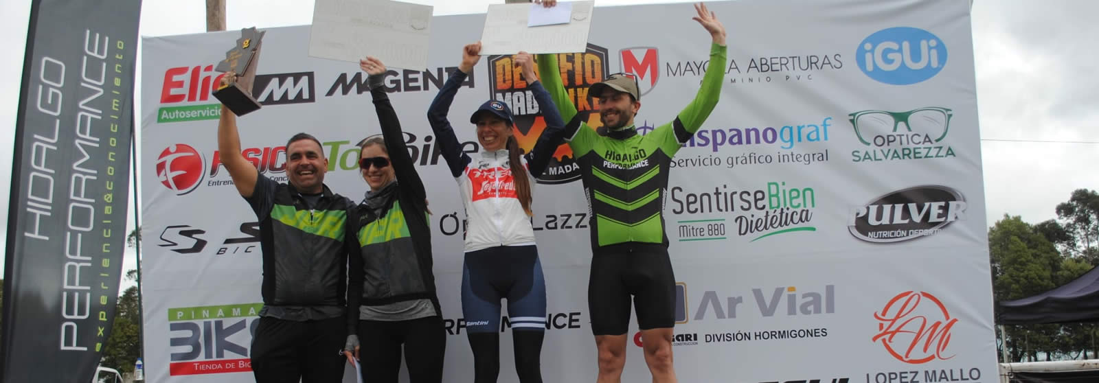 Los ganadores en Mixtos