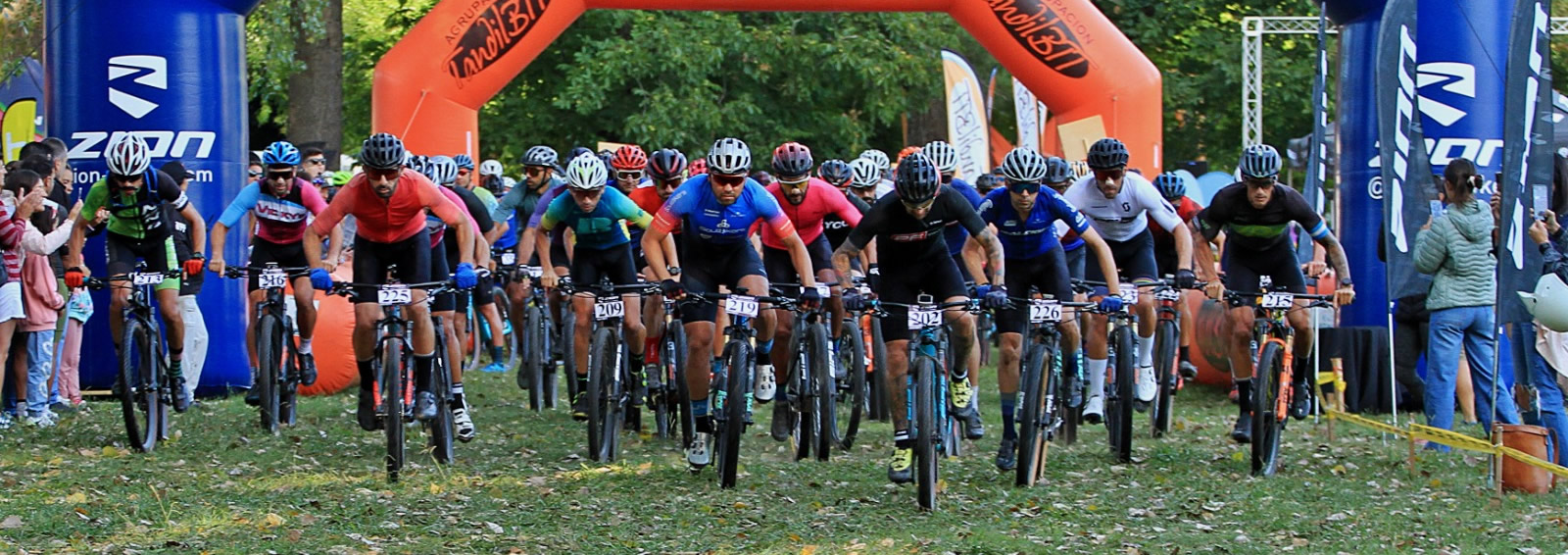 Largada del Rally BTT