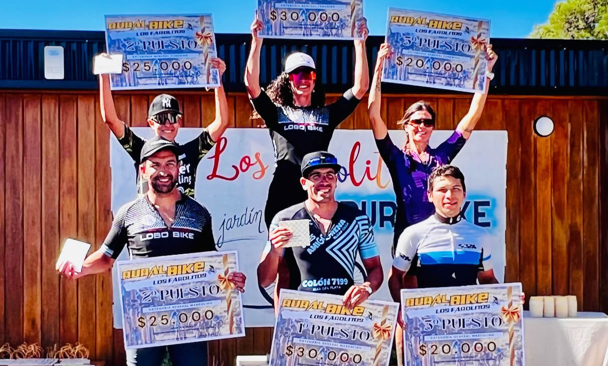 Los Top-3 de la carrera